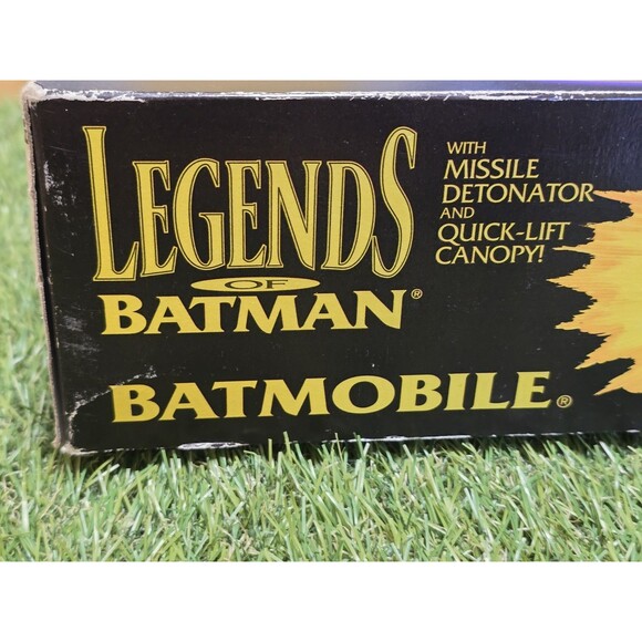 1994 Legends Batmobile Legends of Batman w/Missile Detonator Kenner Open Box TRU - Picture 13 of 16